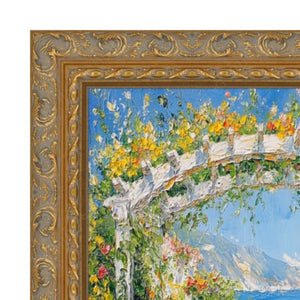 Victorian Antique Gold Orante Picture Frame 