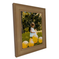 3 Inch Wide Flat Gold Traditional Picture Frame - Modern Memory Design Picture frames - New Jersey Frame shop custom framing