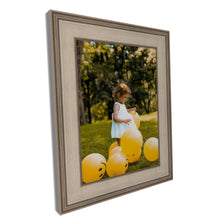 Load image into Gallery viewer, 3 Inch Wide Silver Traditional Picture Frame - Modern Memory Design Picture frames - New Jersey Frame shop custom framing