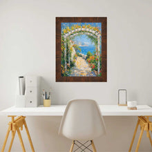 Load image into Gallery viewer, 16x20 Frame Brown Coffee Burl Wood Flat Picture Frame