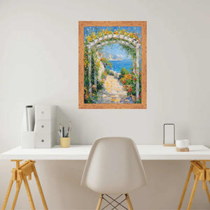 16x20 Frame Natural Maple Wood Flat Picture Frame
