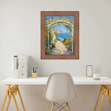 Load image into Gallery viewer, Rust Brown Grain Barnwood Picture Frame 