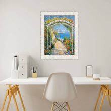 Load image into Gallery viewer, 16x20 Frame White Birch Wood Scoop Picture Frame