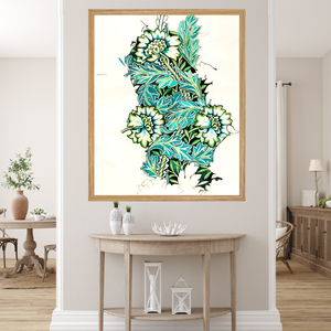 Corporate Office Decor Art 40x60 Frame  | Business Office Wall Art