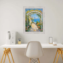 Load image into Gallery viewer, Rustic Wood White Wash Picture Frame 