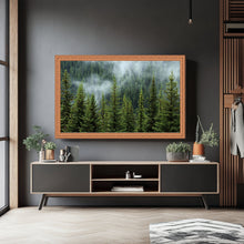 Load image into Gallery viewer, 43 Inch TV Picture Frame - Decorative Custom frame for 43 inch TV  Modern Memory Design 