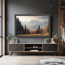 Load image into Gallery viewer, 43 Inch TV Picture Frame - Decorative Custom frame for 43 inch TV  Modern Memory Design 