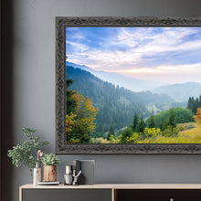 Load image into Gallery viewer, 43 Inch TV Picture Frame - Decorative Custom frame for 43 inch TV  Modern Memory Design 