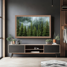 Load image into Gallery viewer, 43 Inch TV Picture Frame - Decorative Custom frame for 43 inch TV  Modern Memory Design 