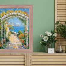 Load image into Gallery viewer, Weathered White Wash Wood Grain Picture Frame 
