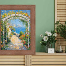 Load image into Gallery viewer, Rust Brown Grain Barnwood Picture Frame 