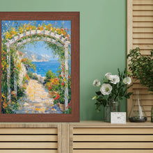 Load image into Gallery viewer, Dark Walnut Wood Grain Picture Frame - Home Office Decor 