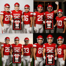 Load image into Gallery viewer, Football Jersey Frame High School Senior Night