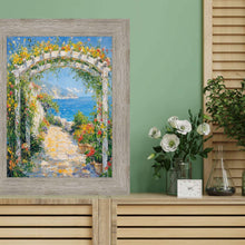 Load image into Gallery viewer, 11x14 Frame Grey White Wash Grain Barnwood Picture Frame