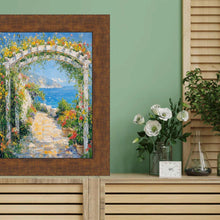 Load image into Gallery viewer, Wide Antique Gold Bronze Flat Picture Frame