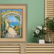 Load image into Gallery viewer, Wide Antique Silver Gold Wash Picture Frame 