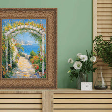 Load image into Gallery viewer, Wide Dark Gold Ornate Vine Picture Frame