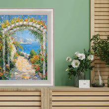 Load image into Gallery viewer, 11x14 Frame  Contemporary Silver Brushed Modern Scoop Picture Frame