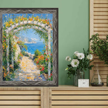 Load image into Gallery viewer, Gunmetal Slope Glossy Black Picture Frame 