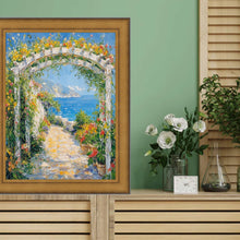 Load image into Gallery viewer, 16x20 Frame Industrial Gold Metal Slope Picture Frame