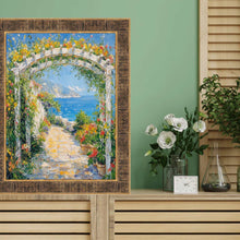 Load image into Gallery viewer, 11x14 Frame Farmhouse Rustic Wood Black Gold Picture Frame
