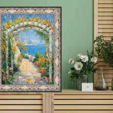 Load image into Gallery viewer, 16x20 Frame Vintage Antique Alabaster White Wash Picture Frame