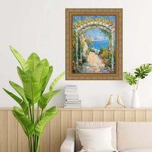 Load image into Gallery viewer, Victorian Antique Gold Orante Picture Frame 