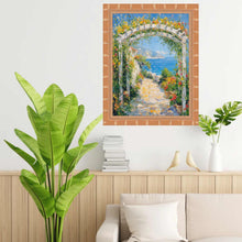 Load image into Gallery viewer, Boho Gold Bamboo Wood Picture Frame