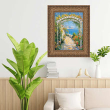 Load image into Gallery viewer, Wide Dark Gold Ornate Vine Picture Frame