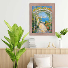 Load image into Gallery viewer, Weathered White Wash Wood Grain Picture Frame 