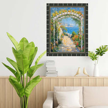 Load image into Gallery viewer, Boho Black Bamboo Wood Picture Frame