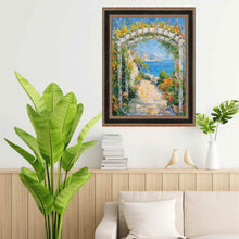 Load image into Gallery viewer, Antique Gold Black Leather Picture Frame