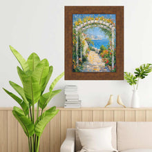 Load image into Gallery viewer, Wide Antique Gold Bronze Flat Picture Frame