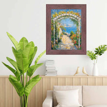 Load image into Gallery viewer, Drift Barnwood Hibiscus Rustic Picture Frame 
