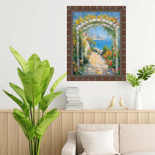 Load image into Gallery viewer, Boho Dark Brown Bamboo Picture Frame