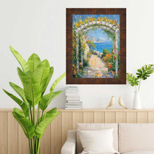 Load image into Gallery viewer, Brown Coffee Burl Wood Flat Picture Frame 