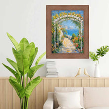 Load image into Gallery viewer, Rust Brown Grain Barnwood Picture Frame 