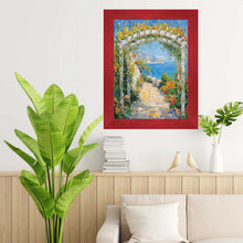 Load image into Gallery viewer, Red Burl Wood Flat Picture Frame 