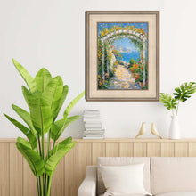 Load image into Gallery viewer, Wide Silver Leaf Flat Panel Picture Frame 