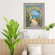 Load image into Gallery viewer, Grey White Wash Grain Barnwood Picture Frame 