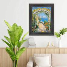 Load image into Gallery viewer, Black Hammered Flat Picture Frame 