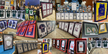 Load image into Gallery viewer, a collage of photos of sports memorabilia