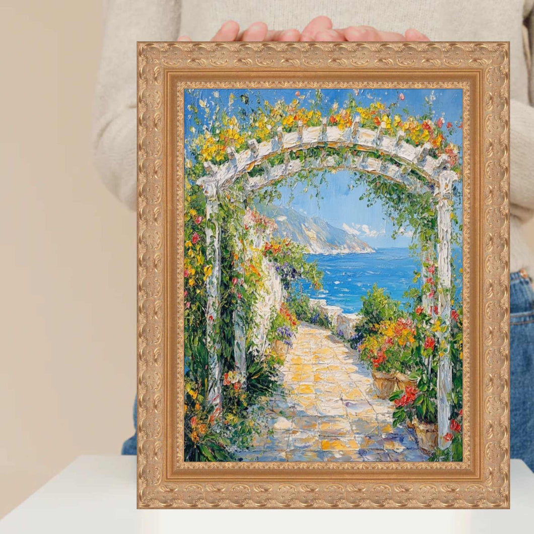 Gold Baroque Ornate Picture Frame