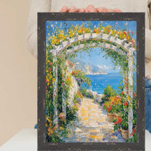 Load image into Gallery viewer, 11x14 Frame Slim Teal Seaspray Chabi Chic Farmhouse Rustic Picture Frame