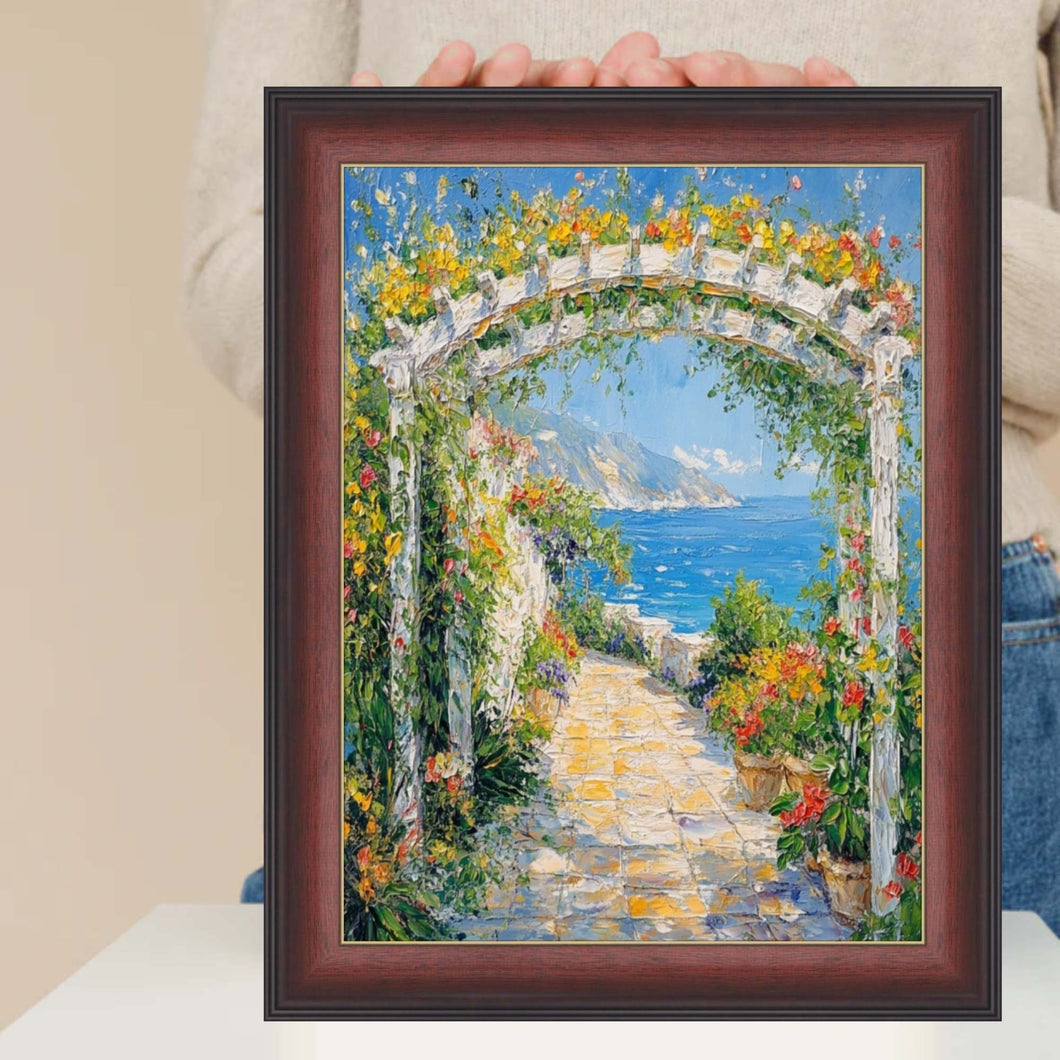 Diploma Mahogany With Gold Line Picture Frame 