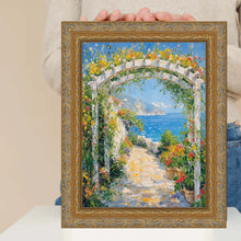 Load image into Gallery viewer, Victorian Antique Gold Orante Picture Frame 