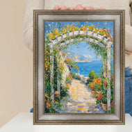 16x20 Frame Vintage Antique Silver Flat Panel Picture Frame
