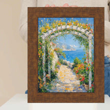 Load image into Gallery viewer, Wide Antique Gold Bronze Flat Picture Frame