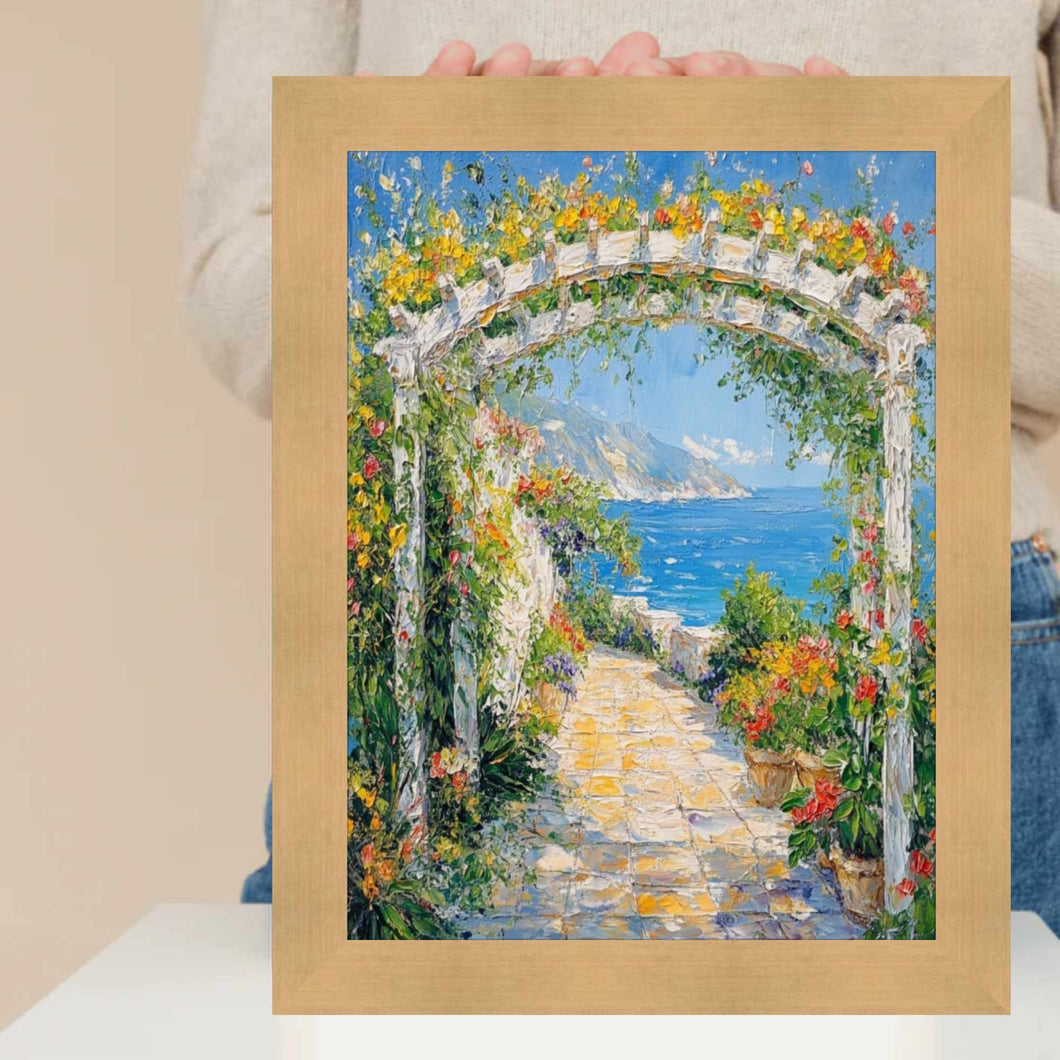 Brushed Gold Metal Bronze Picture Frame