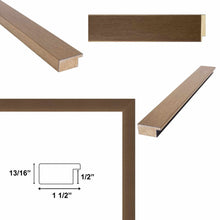 Load image into Gallery viewer, Brushed Gold Metal Bronze Picture Frame
